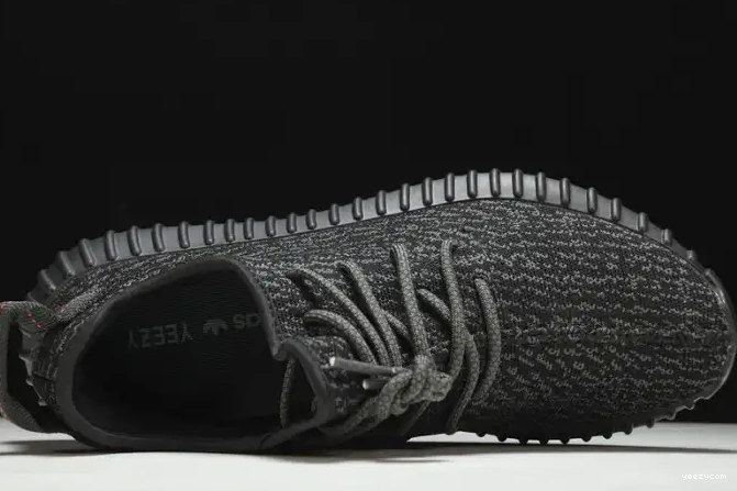 2023) Pirate Black Adidas (2022 Yeezy 350 Boost BB5350 0617